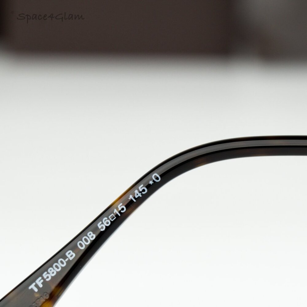 Tom Ford Men Eyeglasses Gunmetal Blue Light Block Round FT5800 008 BRAND NEW - Picture 7 of 10